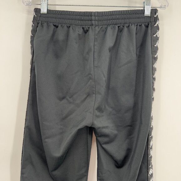 Kappa Black Logo Tape Track Pants Unisex - Picture 6 of 10